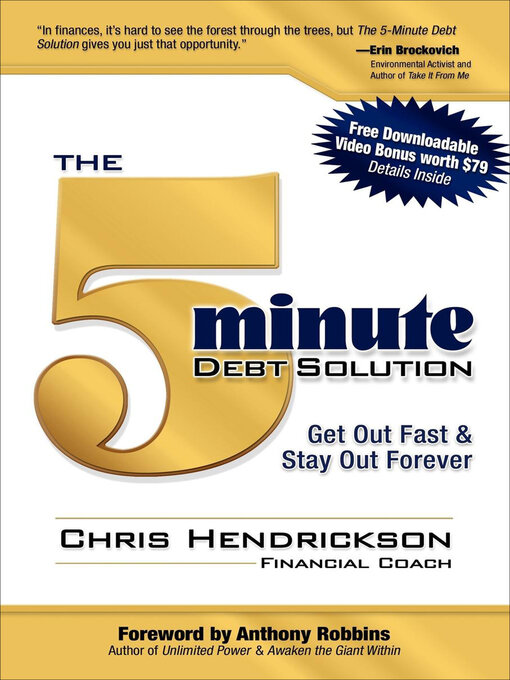 Title details for The 5-Minute Debt Solution by Chris Hendrickson - Available